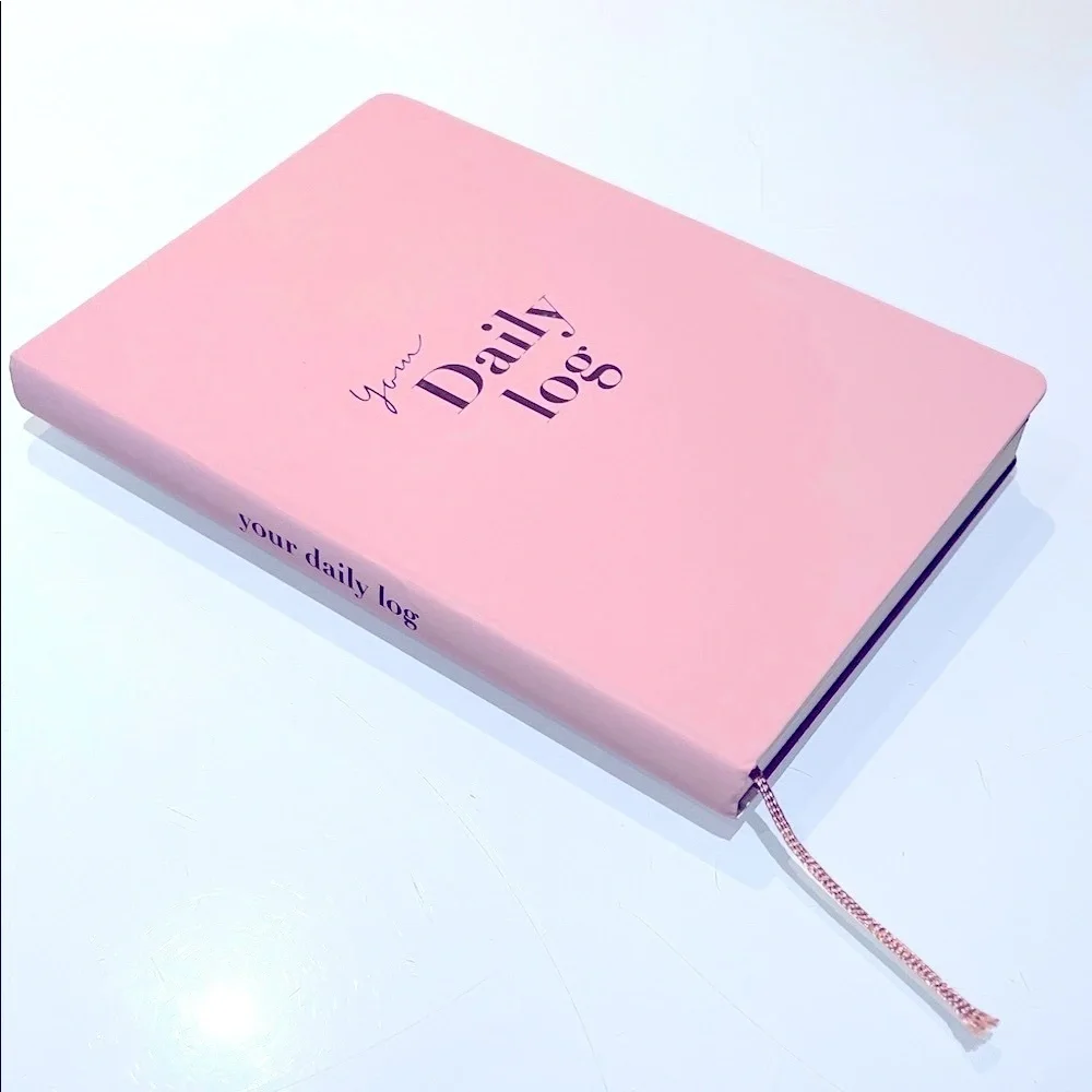 *NEW* Pink Daily Log Notebook / Journal - Picture 3 of 4